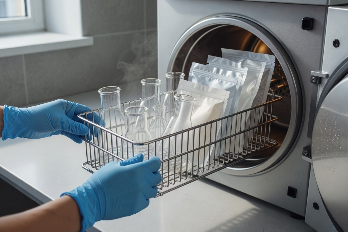 Jak prawidłowo korzystać z autoklawu laboratoryjnego podczas codziennej pracy?